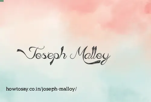 Joseph Malloy