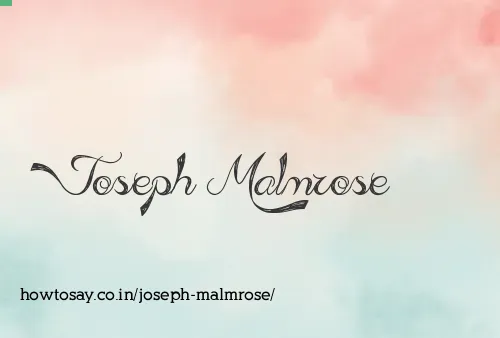 Joseph Malmrose