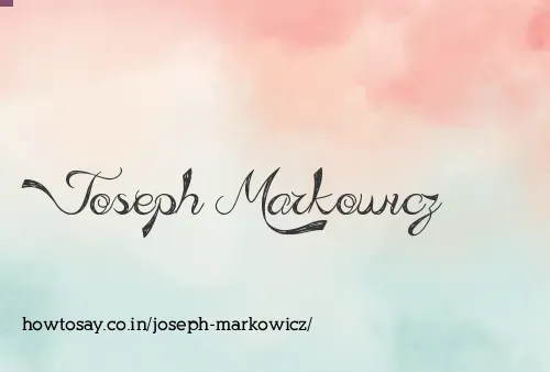 Joseph Markowicz