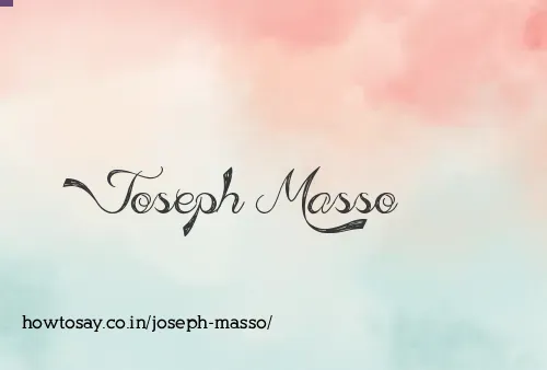 Joseph Masso