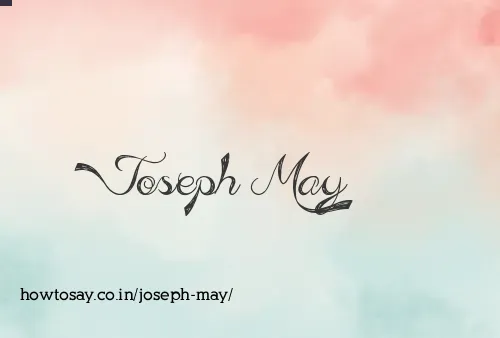 Joseph May