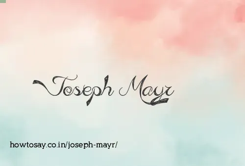 Joseph Mayr