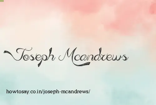 Joseph Mcandrews