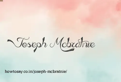 Joseph Mcbratnie