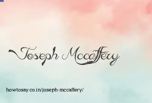 Joseph Mccaffery