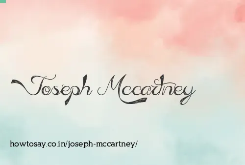 Joseph Mccartney