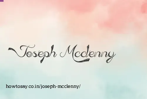 Joseph Mcclenny