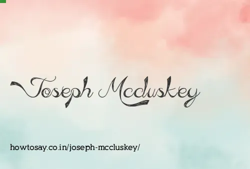 Joseph Mccluskey