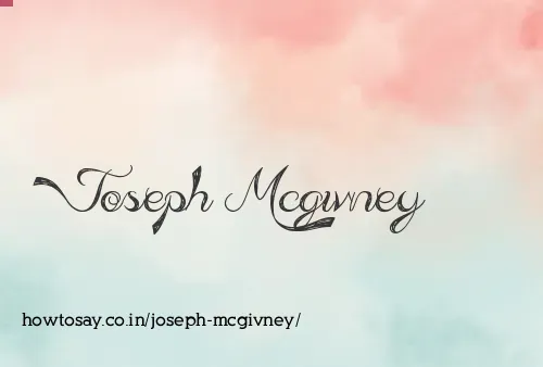 Joseph Mcgivney