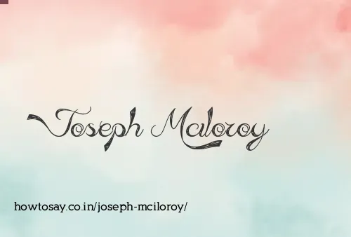 Joseph Mciloroy