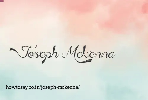 Joseph Mckenna
