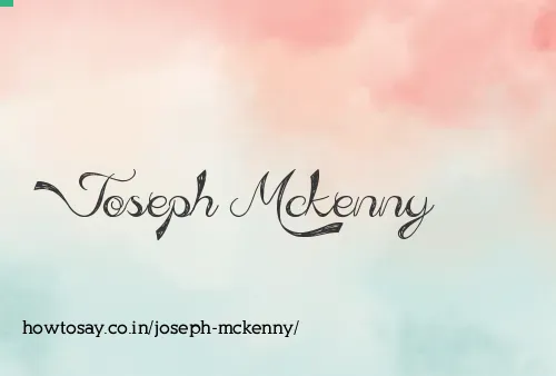 Joseph Mckenny