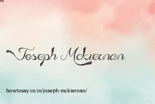 Joseph Mckiernan