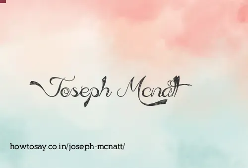 Joseph Mcnatt