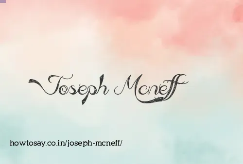 Joseph Mcneff