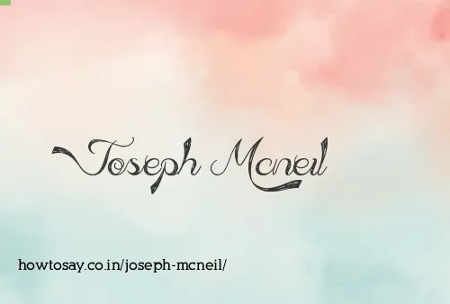 Joseph Mcneil