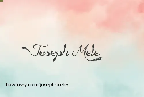 Joseph Mele