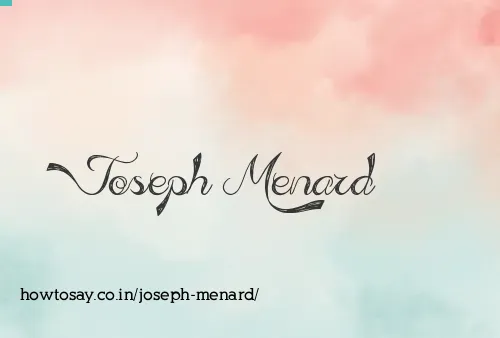 Joseph Menard
