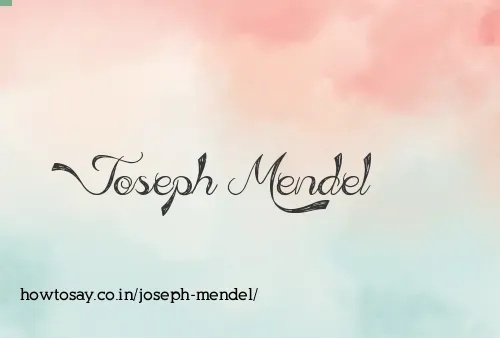 Joseph Mendel