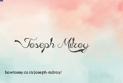 Joseph Milroy