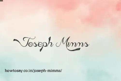 Joseph Mimms