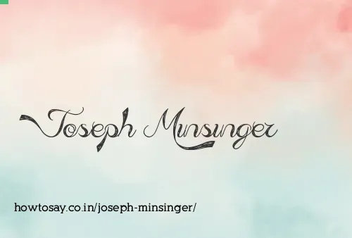 Joseph Minsinger