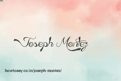 Joseph Montez