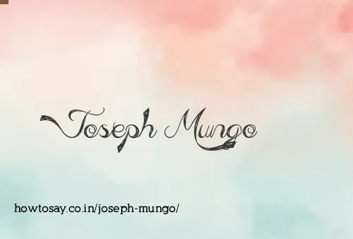 Joseph Mungo