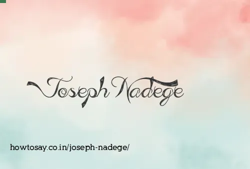 Joseph Nadege