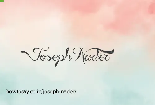 Joseph Nader
