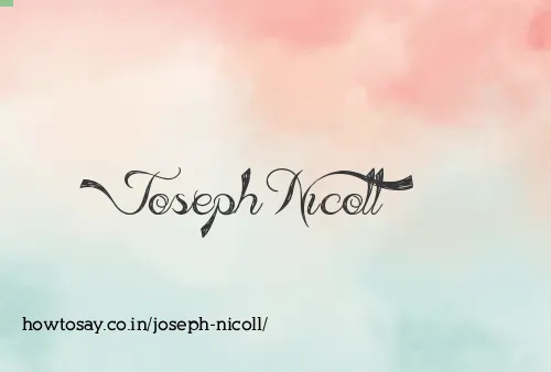 Joseph Nicoll