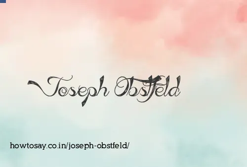 Joseph Obstfeld