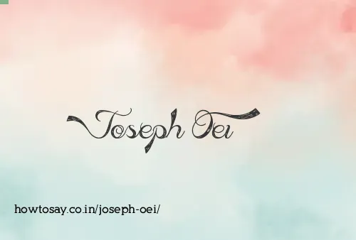 Joseph Oei