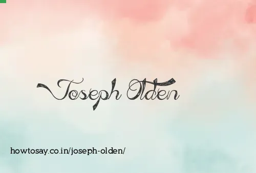 Joseph Olden