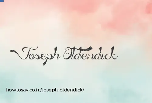 Joseph Oldendick