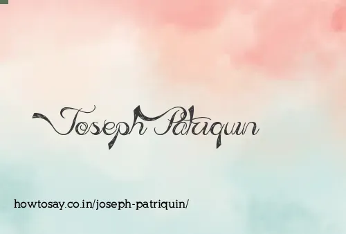 Joseph Patriquin