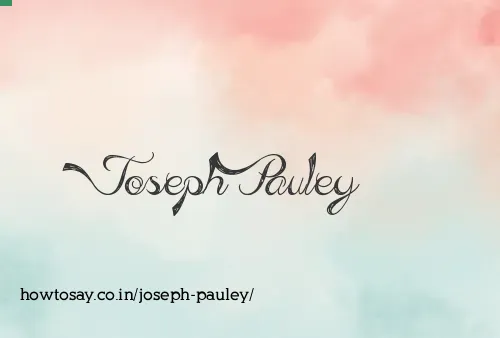 Joseph Pauley