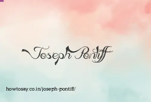 Joseph Pontiff