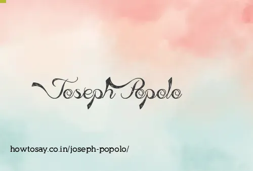 Joseph Popolo