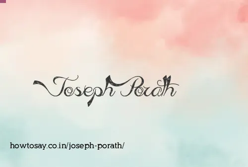 Joseph Porath