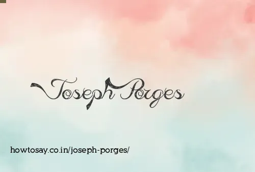 Joseph Porges