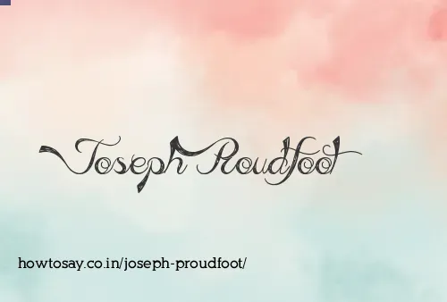 Joseph Proudfoot