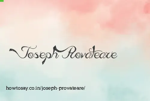 Joseph Provateare