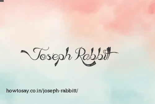 Joseph Rabbitt