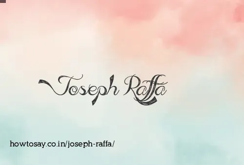 Joseph Raffa