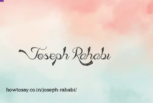 Joseph Rahabi