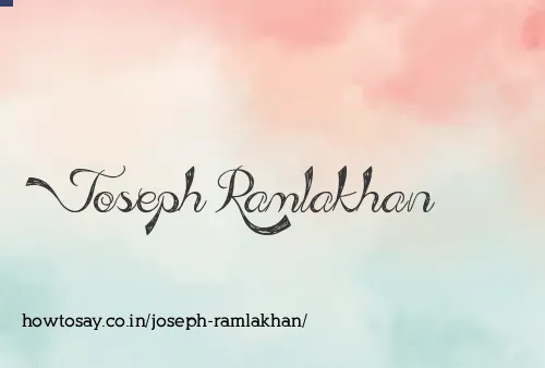 Joseph Ramlakhan