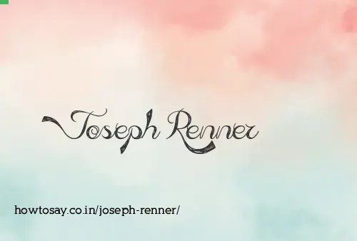 Joseph Renner