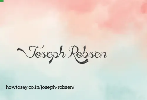 Joseph Robsen