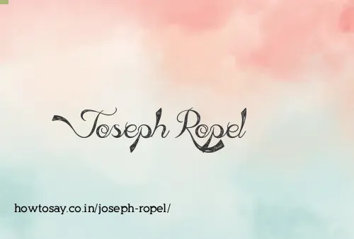 Joseph Ropel